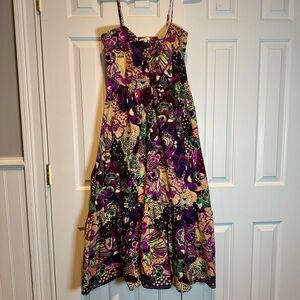 A.L.C. Vibrant Colorful Maxi Dress